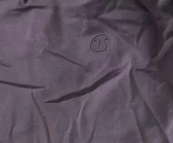 Lululemon Purple Ash Nulu Crewneck Cropped T-Shirt - Image 5