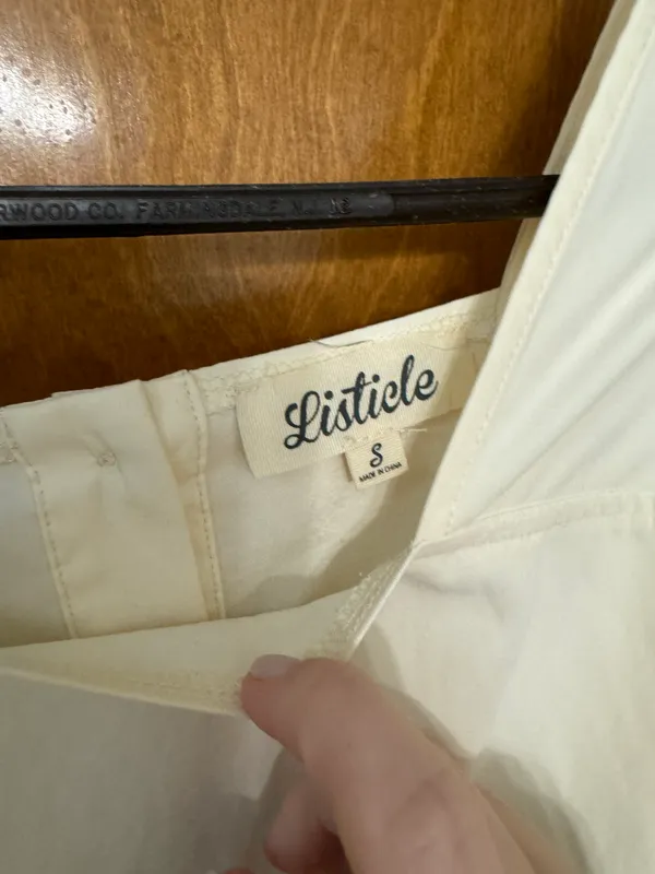Listicle White Blouse - Image 4