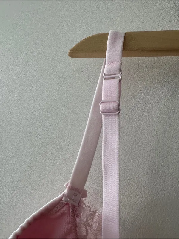 SKIMS Velvet Lace Cropped‎ Corset Cherry Blossom Heart Breaker - Image 6