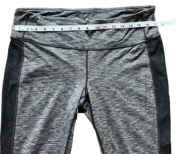 Athleta Colorblock Revelation Black Leggings Size XL - Image 8