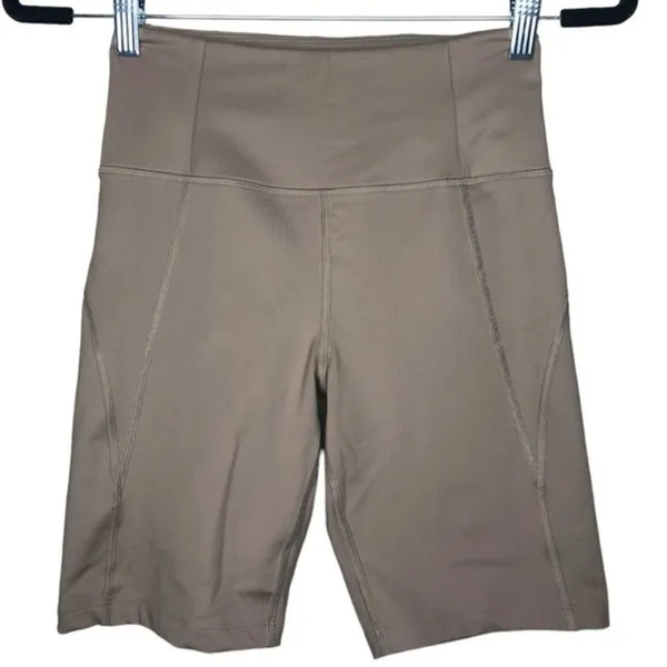 Girlfriend Collective Bike Short Limestone Small - Image 4