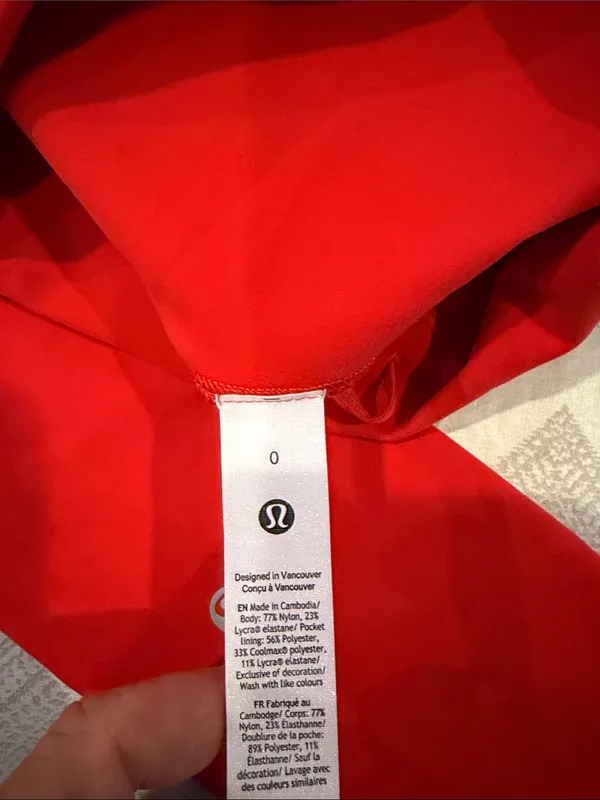 Lululemon Athletica Women’s Size 0 Red Leggings - Image 5