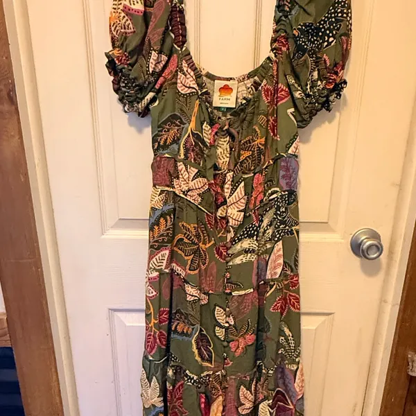 Farm Rio Wild Jungle Maxi Dress nwot - Image 11