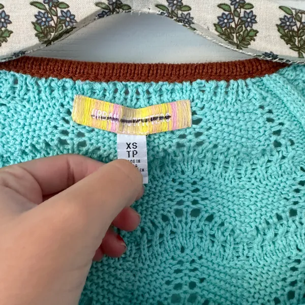 Urban Outfitters Crochet Sweater Crop Top - Image 4