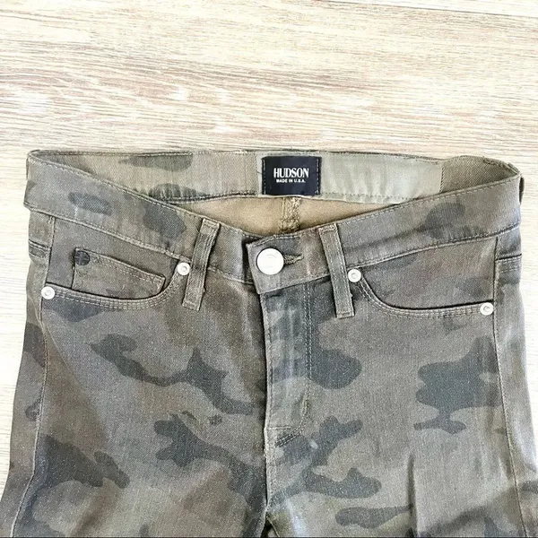 Hudson Nico super skinny midrise Camo glitter jeans - Image 3