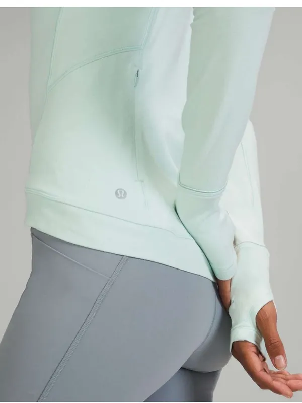 Lululemon Close to Crossing Long Sleeve *Rulu in Delicate Mint - Size: 2 - Image 3