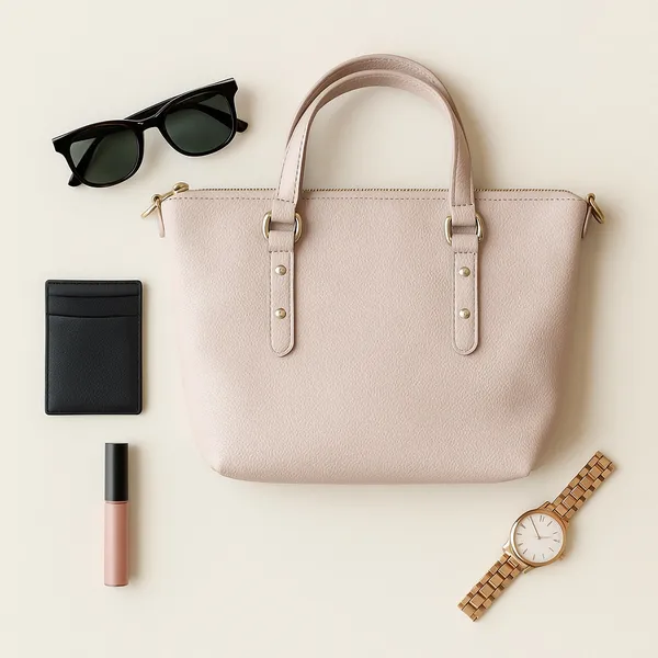 Kate Spade Larchmont Ave Penny Evangeline Satchel Blush Pink No Strap Bag in GUC - Image 4