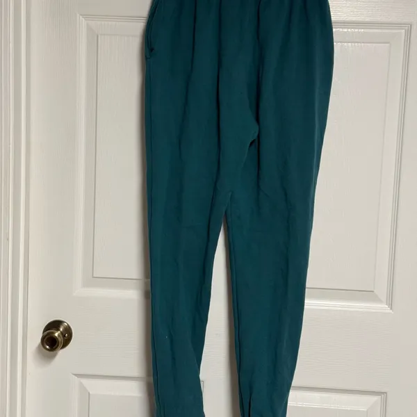 New Without Tags Teal Footed JoggerPants Green - Image 6