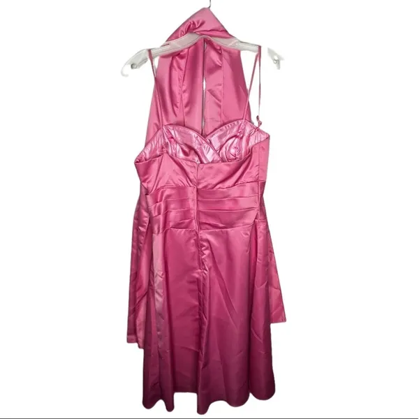 Vintage May Queen‎ Couture Pink Dress With Wrap - Image 8