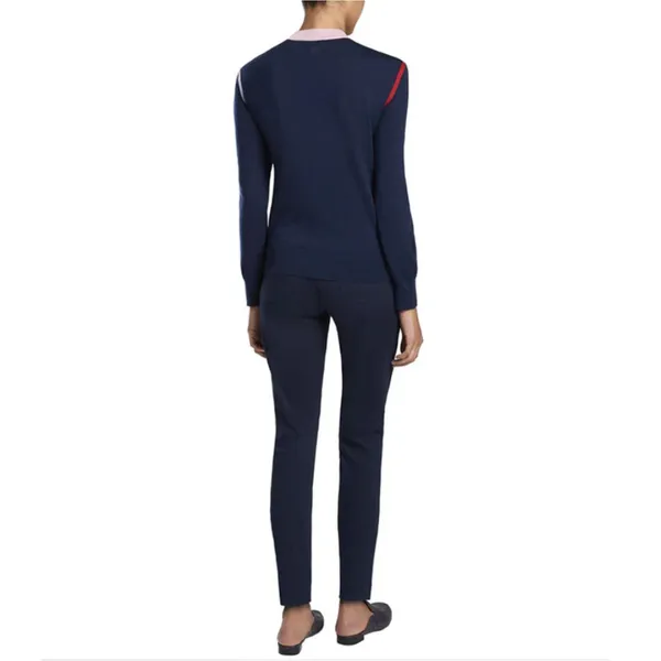 G/FORE 5 Pocket Golf Pants Womens 4 Navy Blue Slim Fit Trousers Golfcore - Image 2