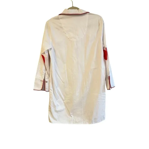 TOSS Designs Red Heart Nightshirt Women's Sz. S/M - Image 9