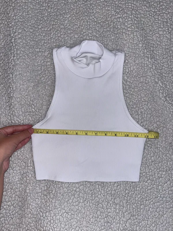 Alo Yoga Ribbed Dynamite Crop Tank - Image 9
