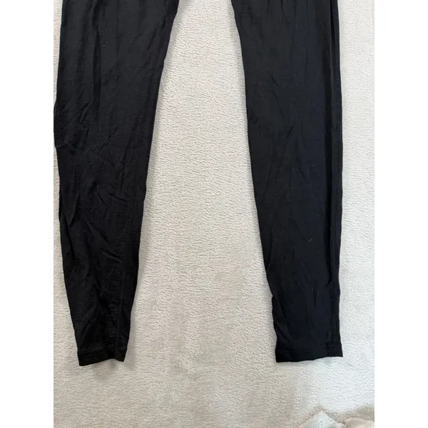 Icebreaker Merino 200 Base Size M Leggings Thermal Pants Black Base Layer - Image 6