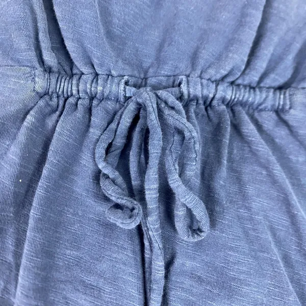 Tommy Bahama‎ Tank Sundress Womens XS Blue 100% Cotton Empire Waist Racerback - Image 3