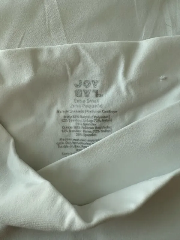 JoyLab White Flowy Shorts - Image 2