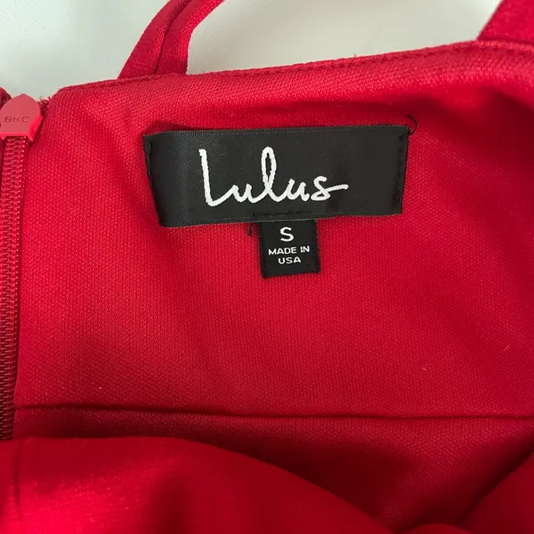 Lulus Red Sleeveless Fit & Flare Mini Dress – Perfect for Cocktail or Date Night - Image 8