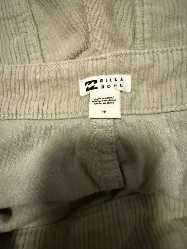 Billabong Free Fall Corduroy Shorts - Image 6