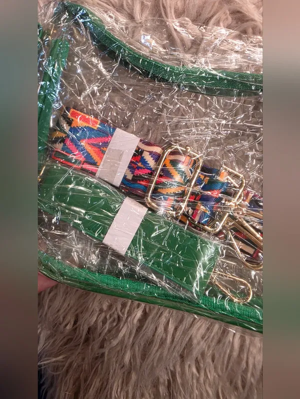 Clear Purse Green - Image 6