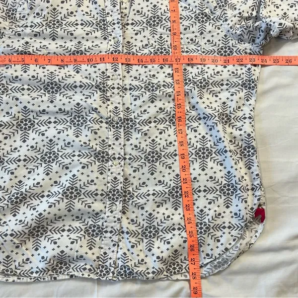 Victoria’s Secret Sleep Shirt Women’s Large Button Up Pajama Top - Image 7