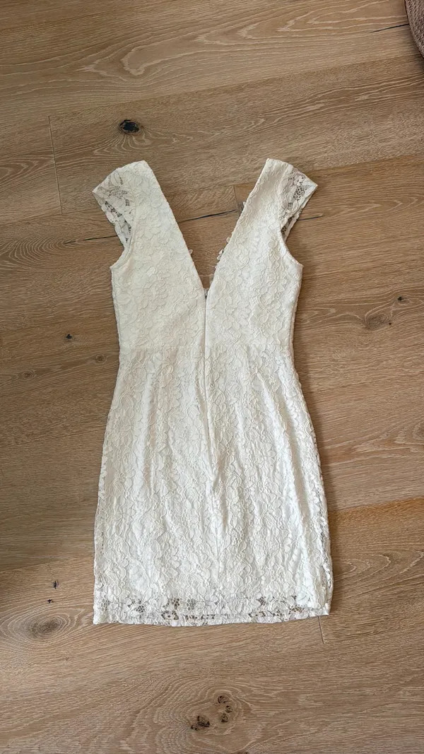 Lulus White Mini Dress - Image 3