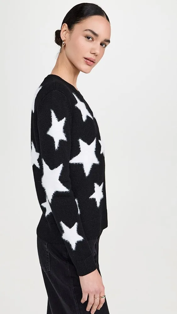 black and white star sweater - Image 2