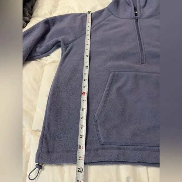 Bass Outdoor Quarter Zip Fleece Women's Hoodie - NWT - Size L - Image 12