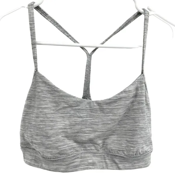 Lululemon Flow Y Nulu Sports Bra A–C Cups Wee Are From Space Nimbus Battleship 8 - Image 2