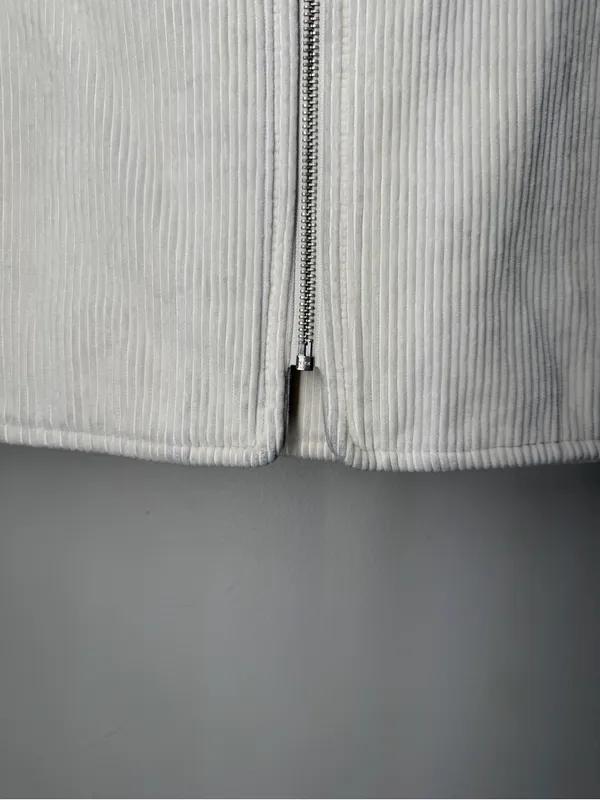 Aritzia TNA Corduroy Quilted Oversized Zip Vest Workwear Barncore Streetwear - Image 4