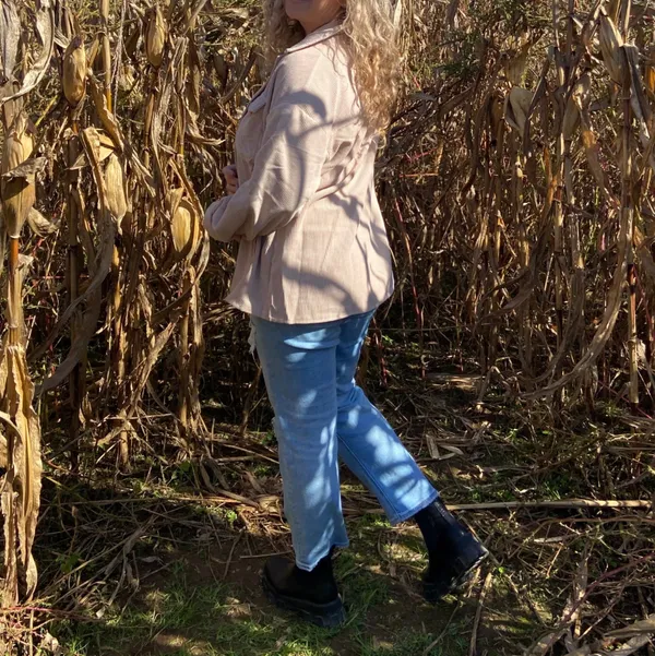 SheIn Courdroy Shacket - Image 5