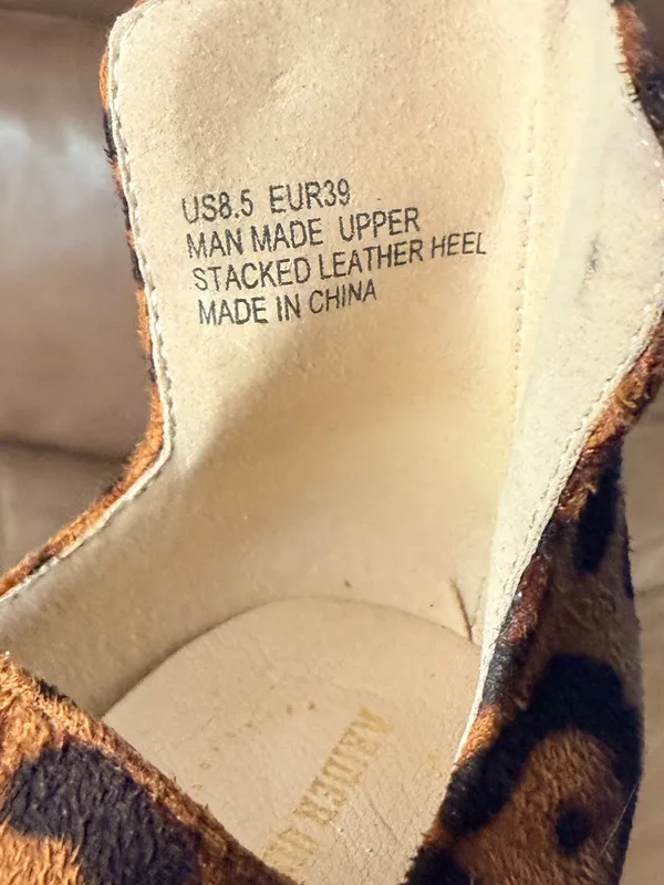 Arider Girl Animal Print Shoes - Image 6