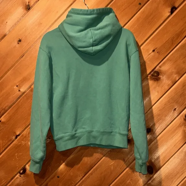 Aritiza TNA Cozy Fleece Perfect hoodie Sweatshirt Biome Green - Image 5