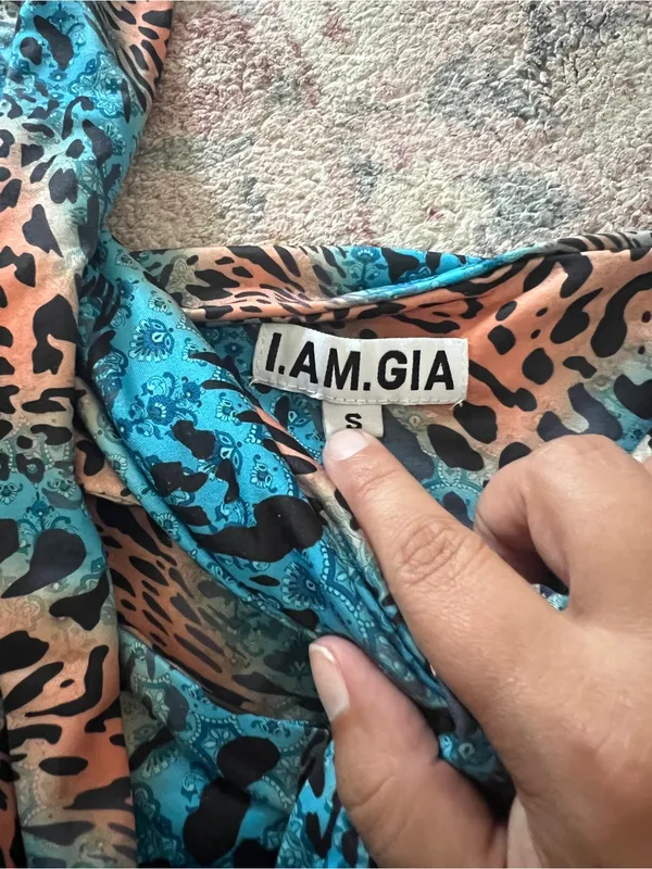 I.am.Gia animal print halter top - Image 10