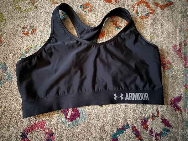 Under Armour Sports Bra Black - Image 2