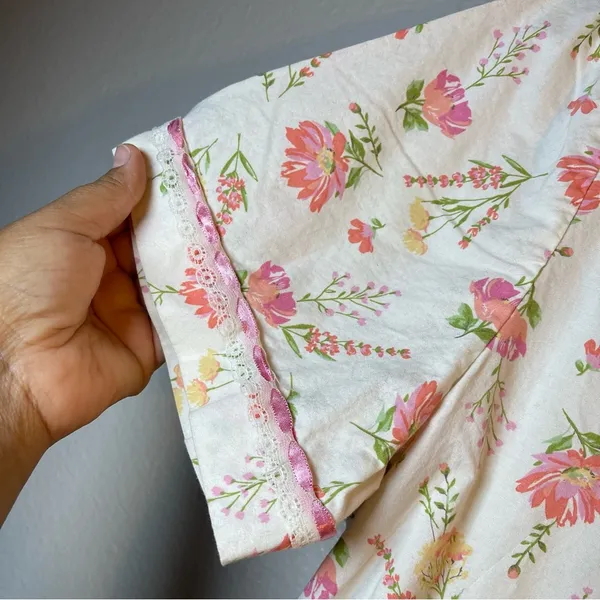 Appleseed’s Floral Print PJ set SZ:M - Image 5