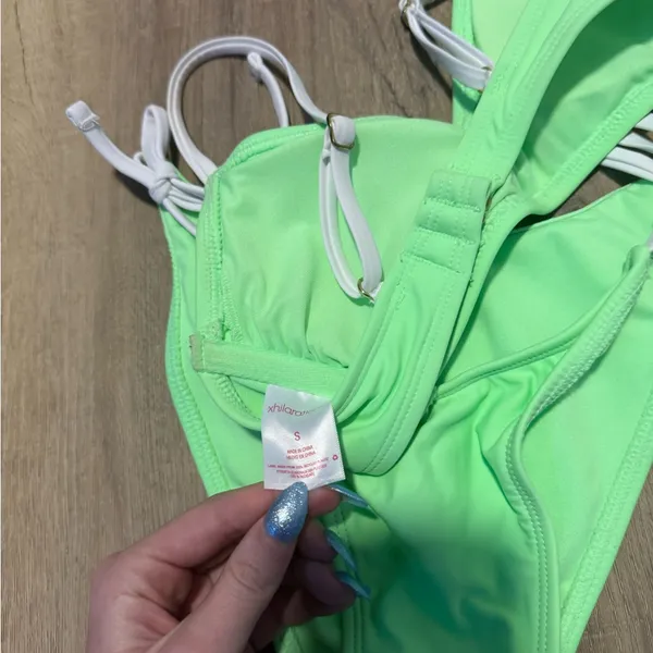 Xhilaration Lime Bikini Set - Image 3