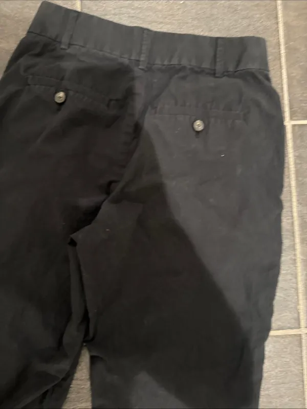 Everlane Black Tapered Jogger Pants - Image 3