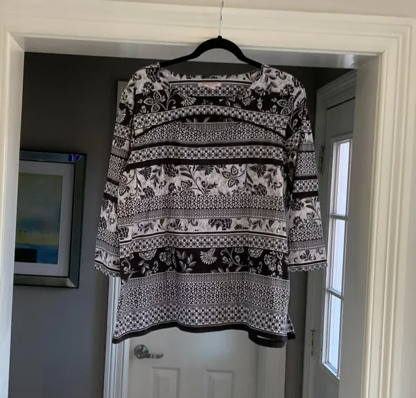 Allison Daley Women’s Xl Pullover Blouse. . Sku 0027 - Image 2