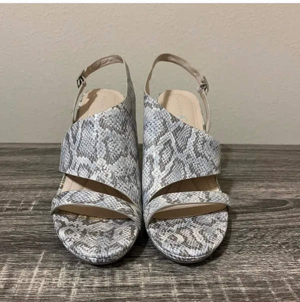 Andrew Geller Snakeskin Heels 10 - Image 3