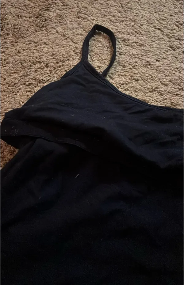 Tank top with support Black - Image 2