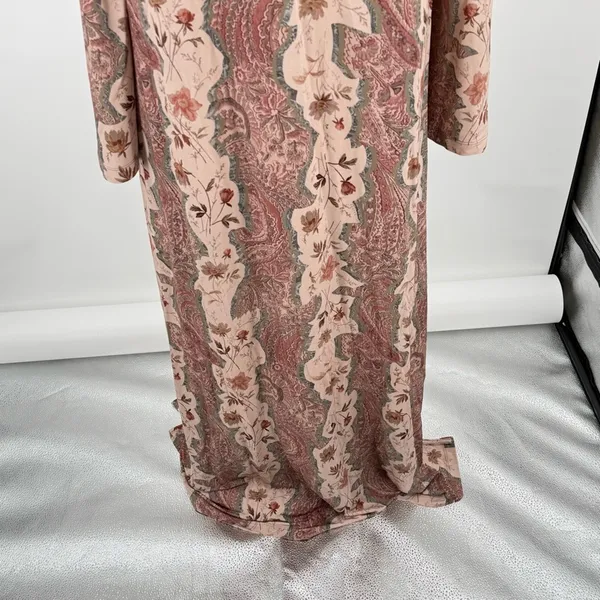 All Saints Susannah Cascade Maxi Dress Removable Sleeves Boho Floral US Size 0 - Image 8