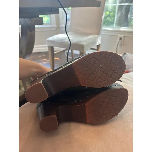 Ugg leather and suede ankle booties - Image 5
