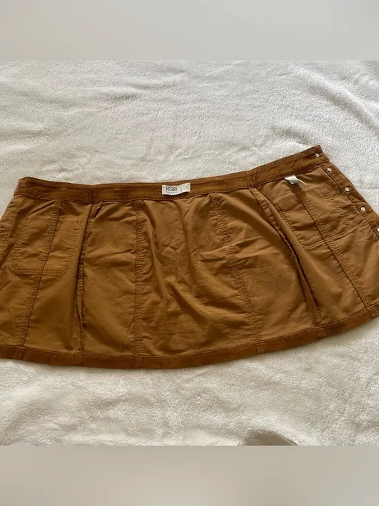 Mudd Y2K Corduroy Button Up Mini Skirt size 0 - Image 5