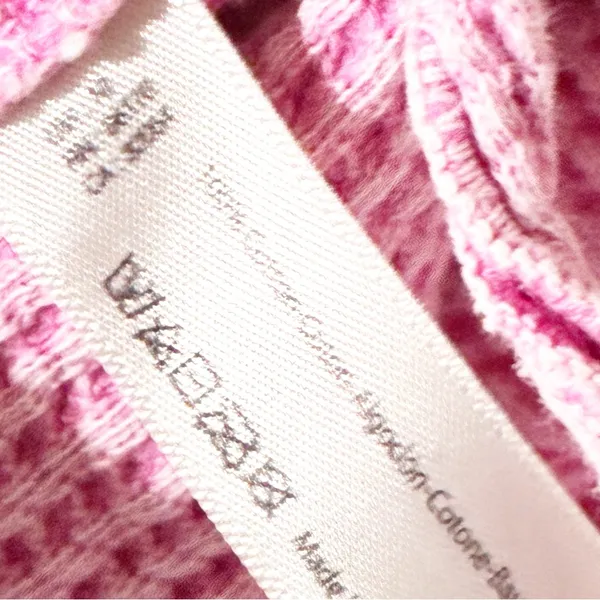 Free People One Women’s Pink Ribbed Long Sleeve Top Size Small - Image 5