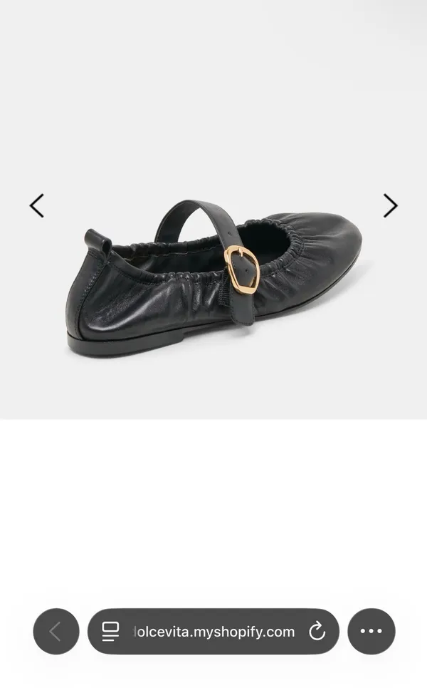Dolce Vita Caely Ballet Flats Black Size 10.5 - Image 2