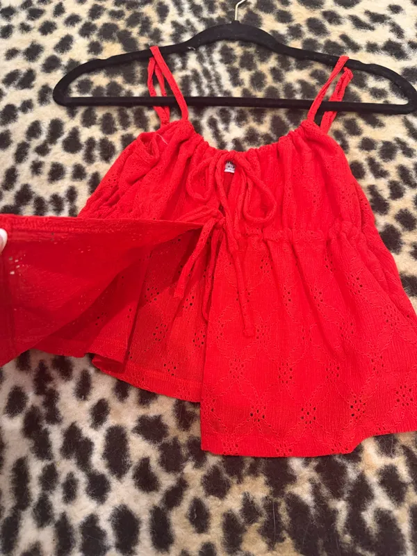 Red Cotton On Top - Image 2