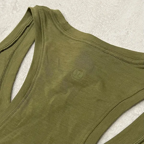 Lululemon Green Love Tank - Image 2