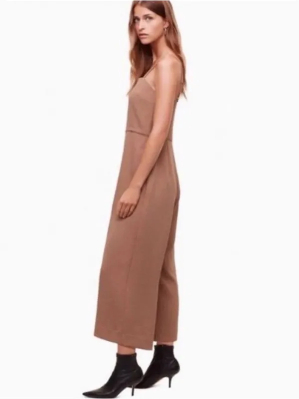 Aritzia Babaton Esteban Brown Jumpsuit 8 - Image 2