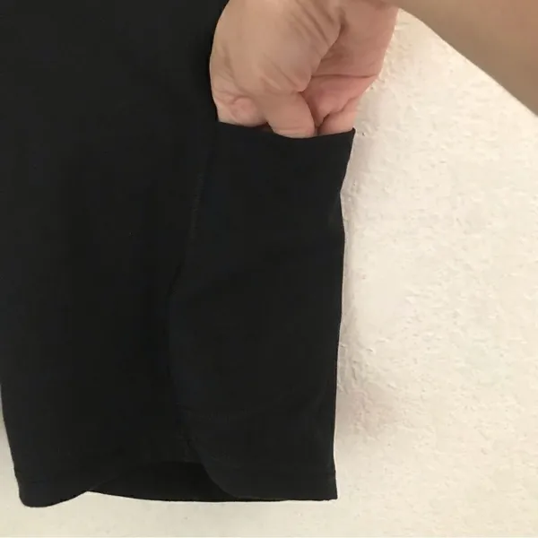 ‎IUGA Black yoga sports shorts XS - Image 3