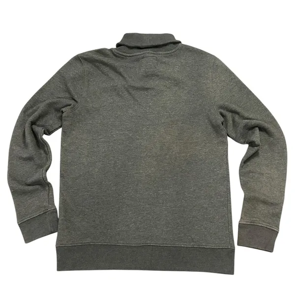 Old Navy Shawl Collar Sweatshirt Cabin Core Charcoal Heather Small 282990-02 - Image 5