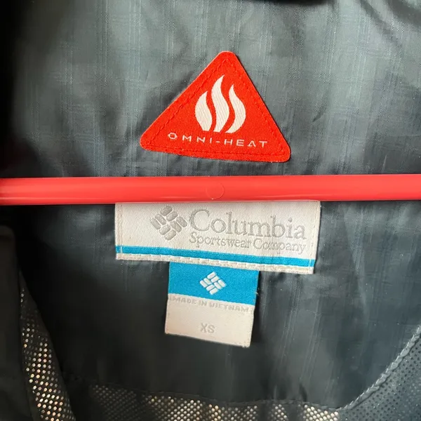 Columbia Women's Teal Omni Heat Puffer Jacket - Image 2